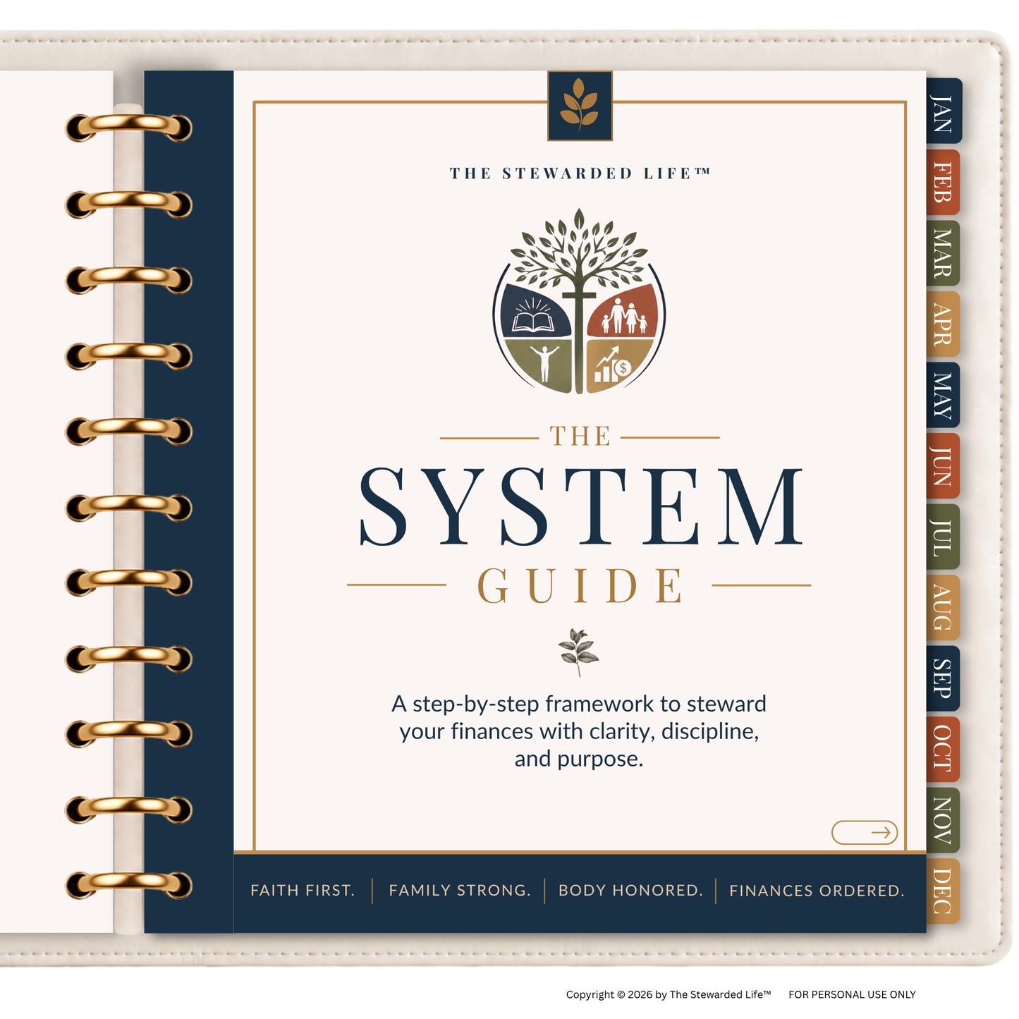 The Stewarded Life™ Budget Planner + System Guide