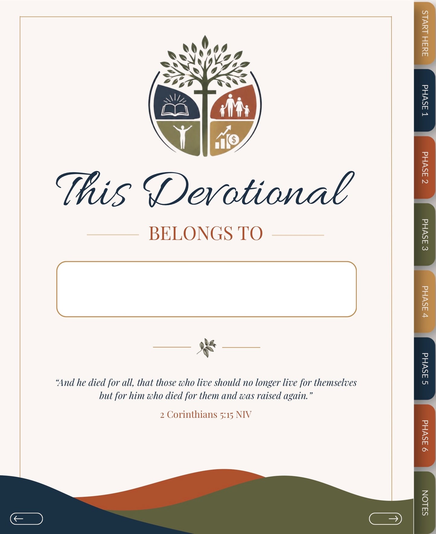 The Stewarded Life 6-Phase Discipleship Journey, A 24-week Devotional Journey from New/Unsure Believer to Mature Disciple to Spiritual Leader