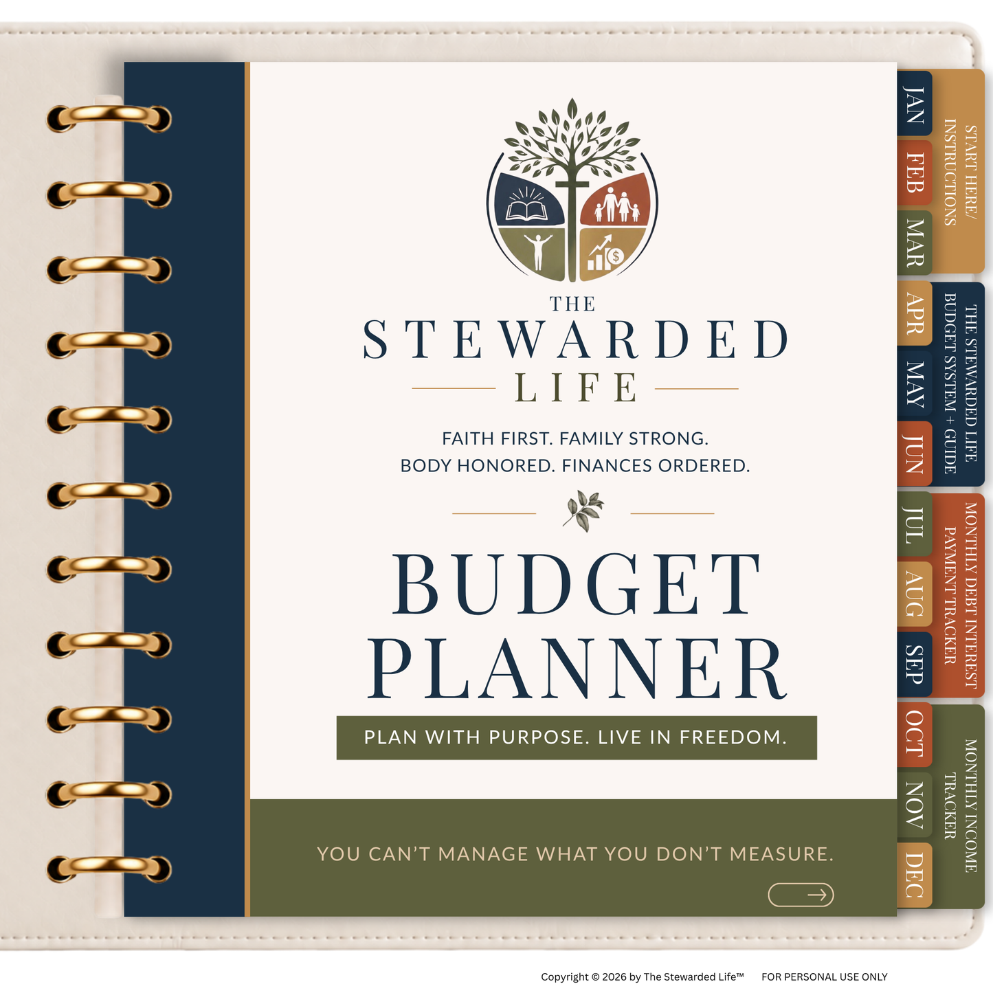The Stewarded Life™ Budget Planner + System Guide