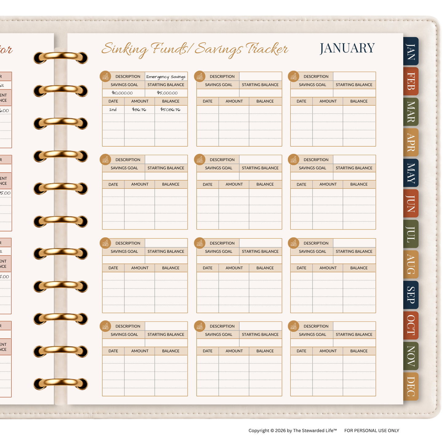 The Stewarded Life™ Budget Planner + System Guide
