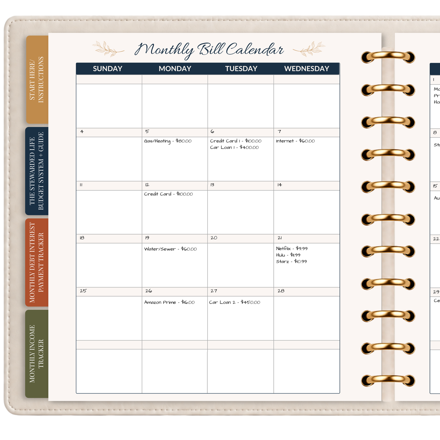 The Stewarded Life™ Budget Planner + System Guide
