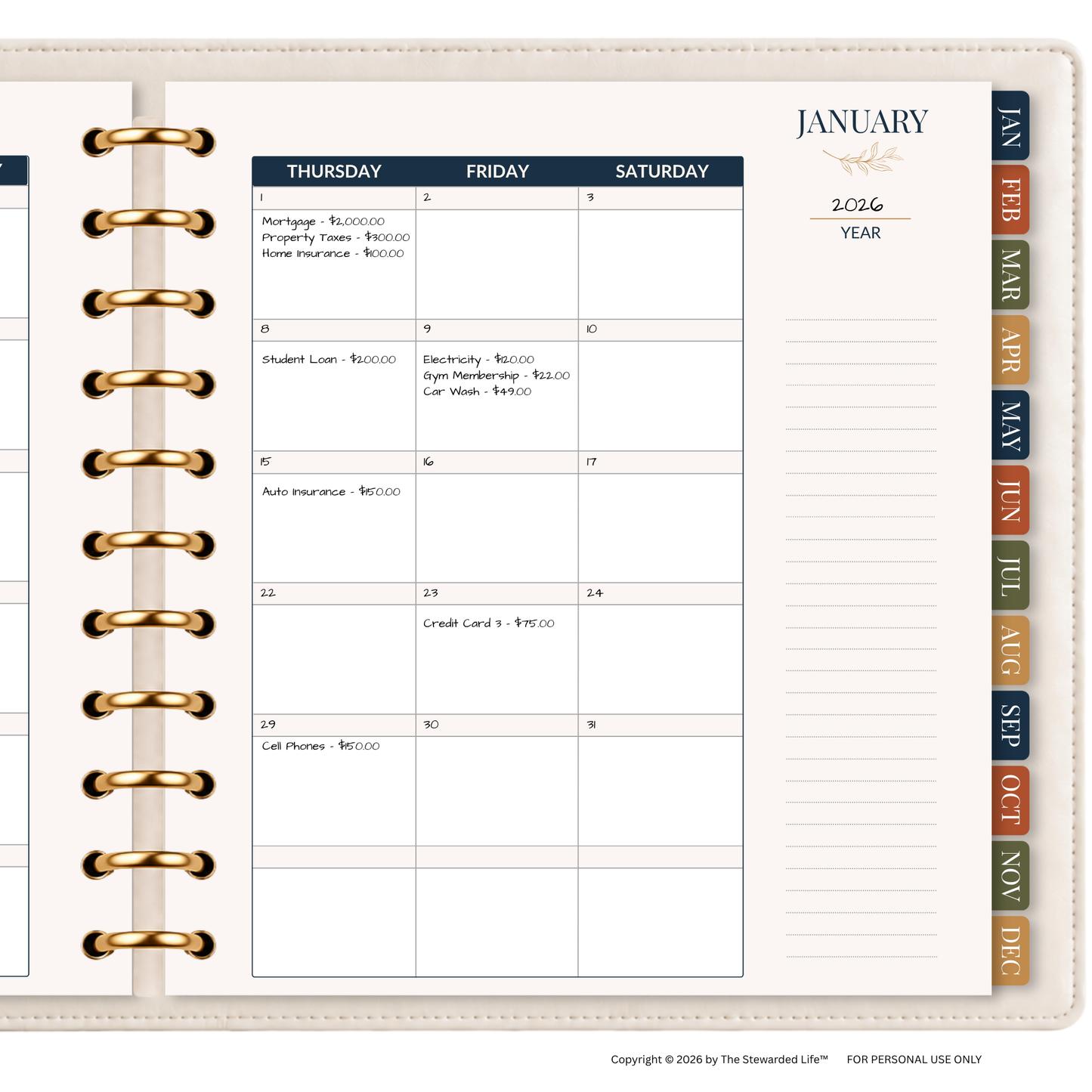 The Stewarded Life™ Budget Planner + System Guide