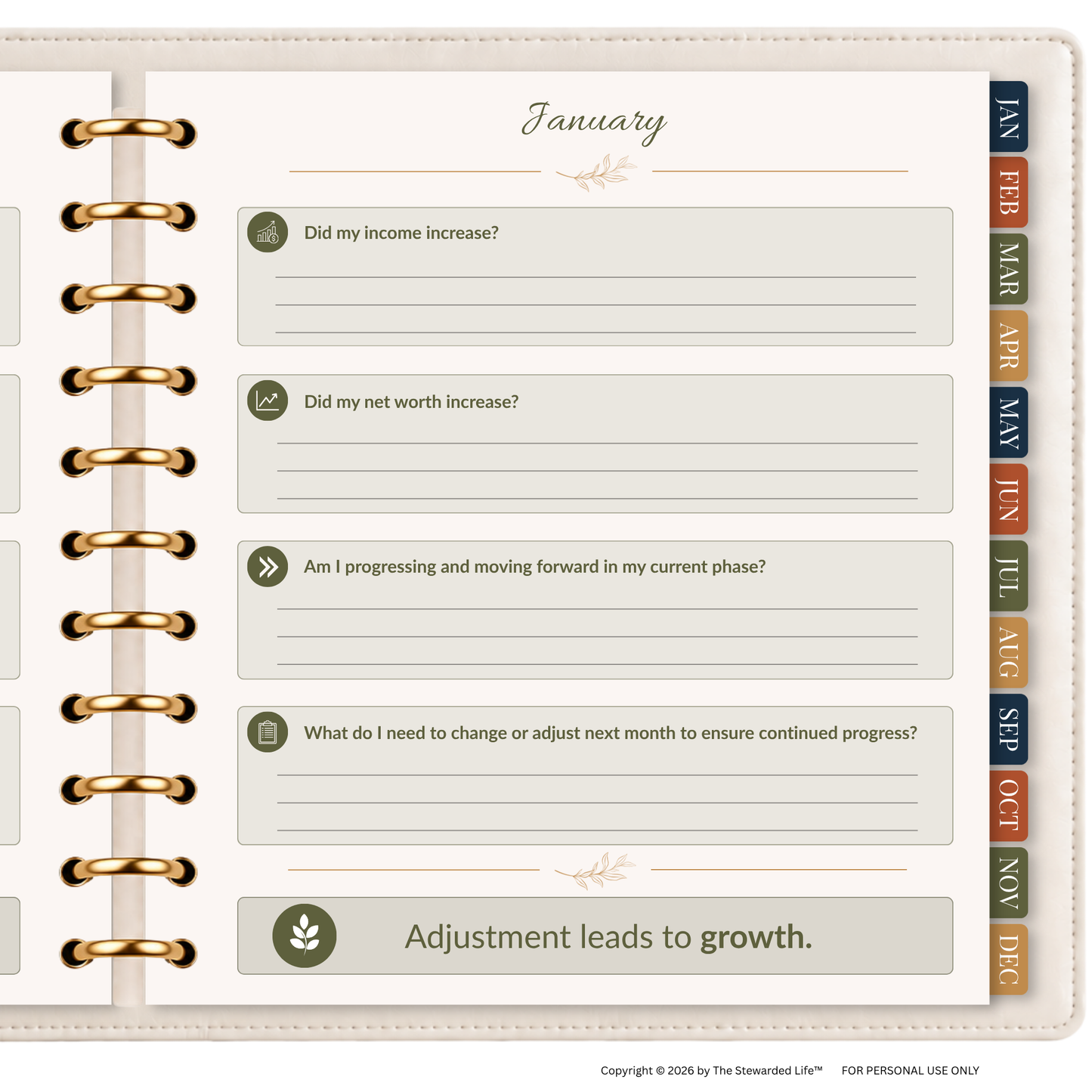 The Stewarded Life™ Budget Planner