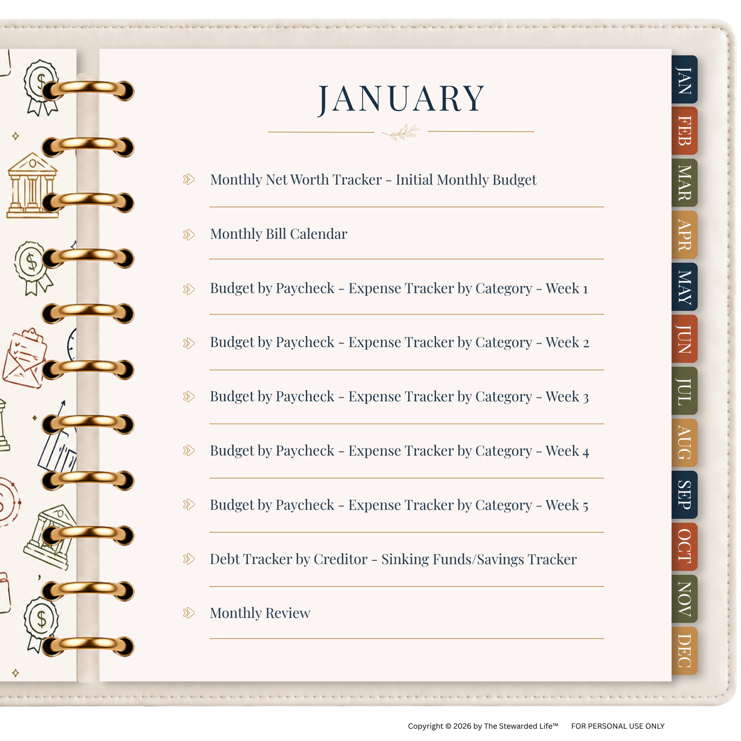 The Stewarded Life™ Budget Planner